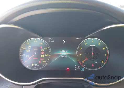 2019 Mercedes-Benz C 300 4Matic из США, поврежденный, VIN 55SWF8EB5KU292068